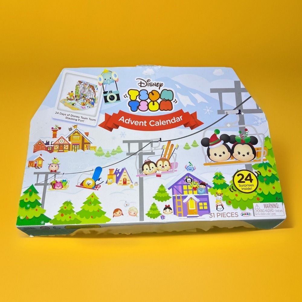 Disney Tsum Tsum Advent Calendar - 30 pcs. Perfect Condition - Open Box[READ]